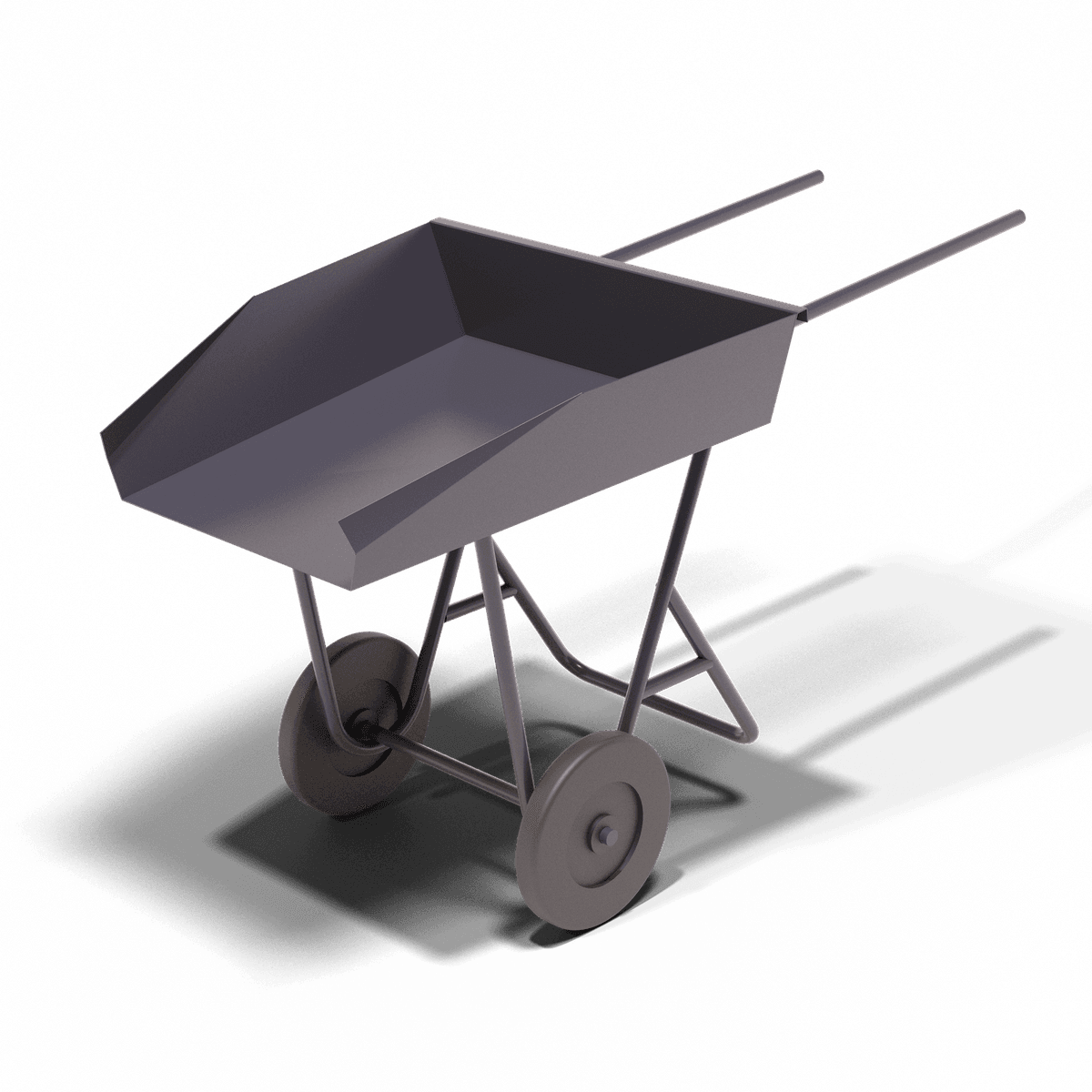 Jumbo Tip Barrow (to accompany Jumbo range machines and Doubell Panmixers) ±100kg load