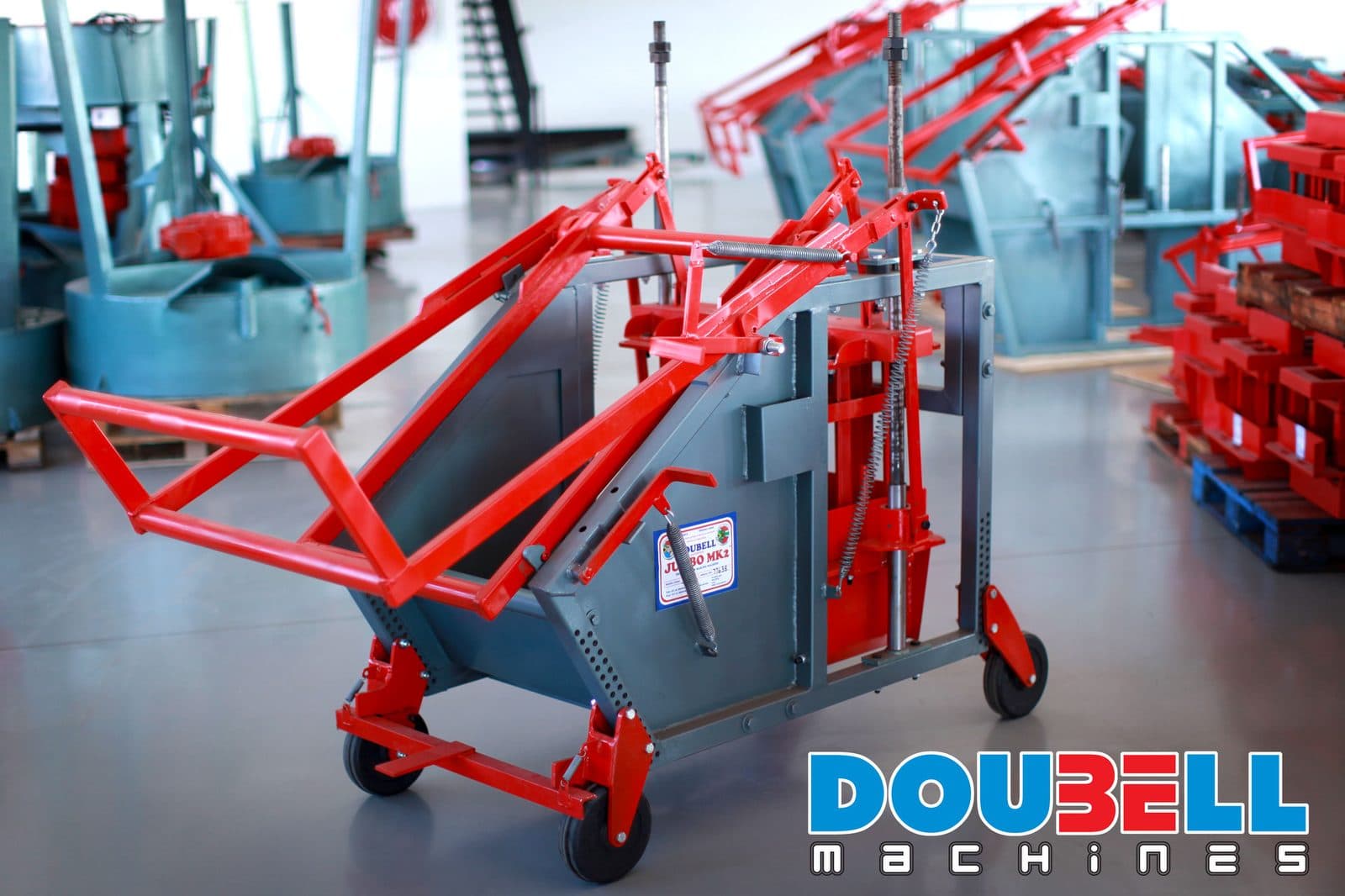 Doubell Jumbo MK2 Manual "egg-layer" Brick Machine (Mould not included)