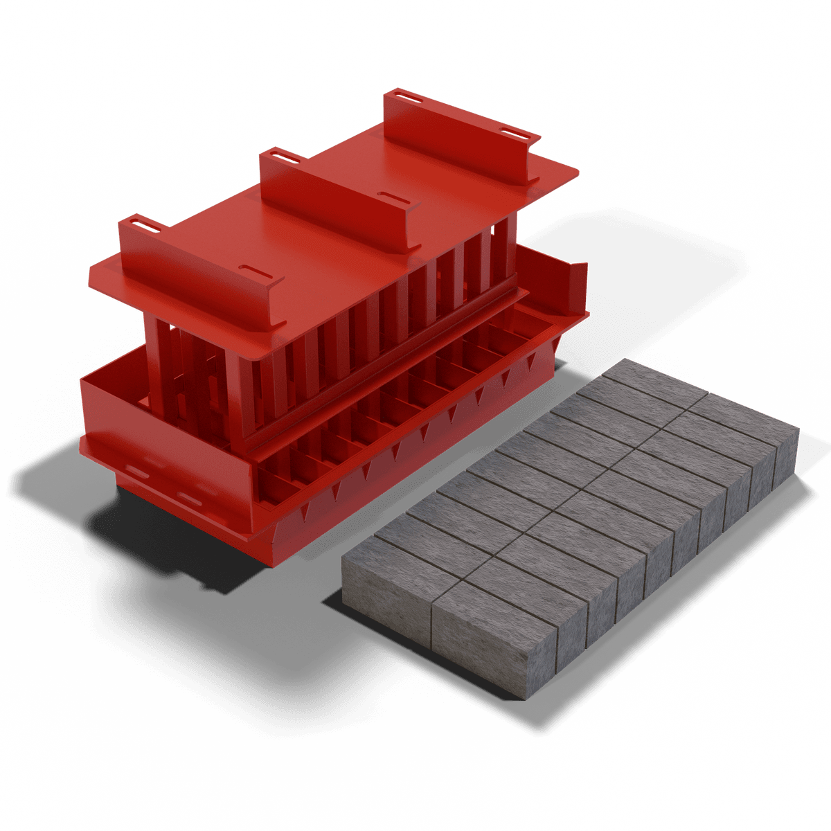 Maxi Brick Solid Jumbo MK3 Mould MK3 Mould